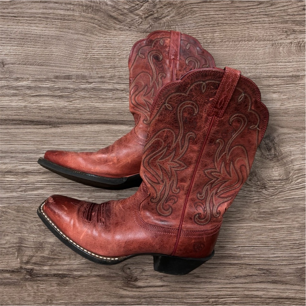 Red Western Cowboy Boots